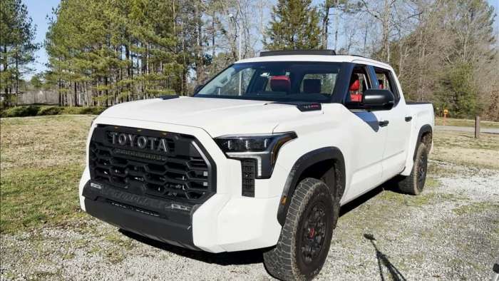 2024 Toyota Tundra TRD Pro Colors Torque News   2023 Toyota Tundra TRD Pro Ice Cap 